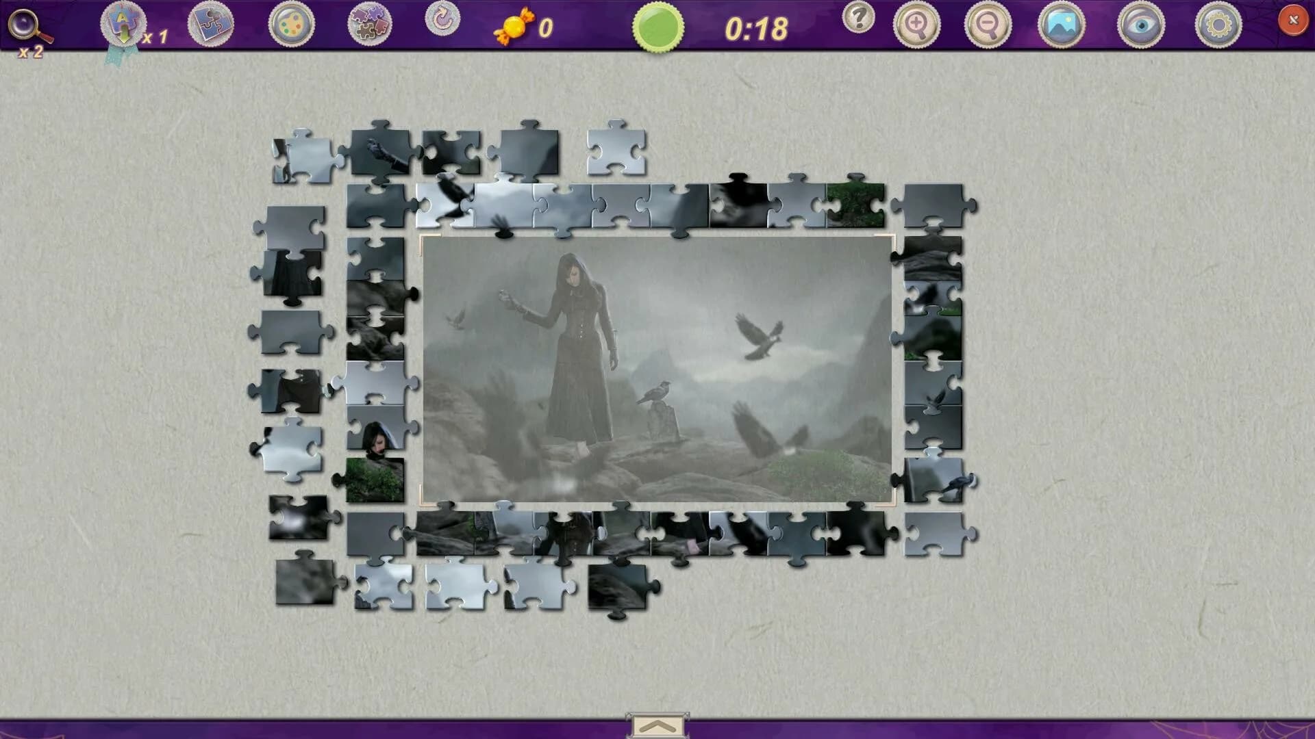 Sweet Holiday Jigsaws: Trick or Treat görsel 5