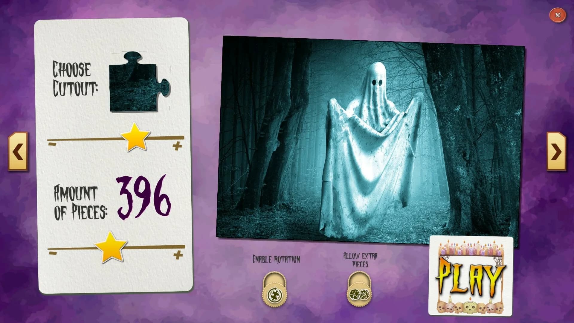 Sweet Holiday Jigsaws: Trick or Treat görsel 6