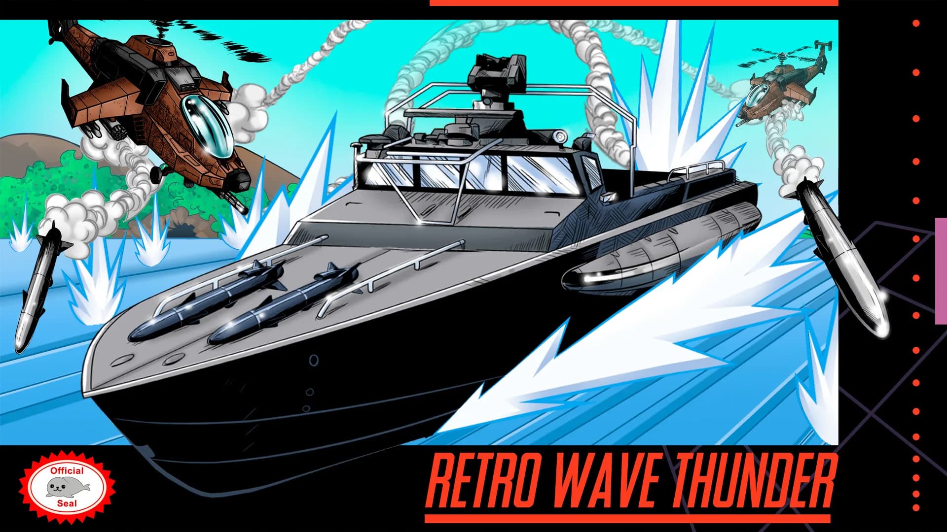 Retro Wave Thunder görsel 2