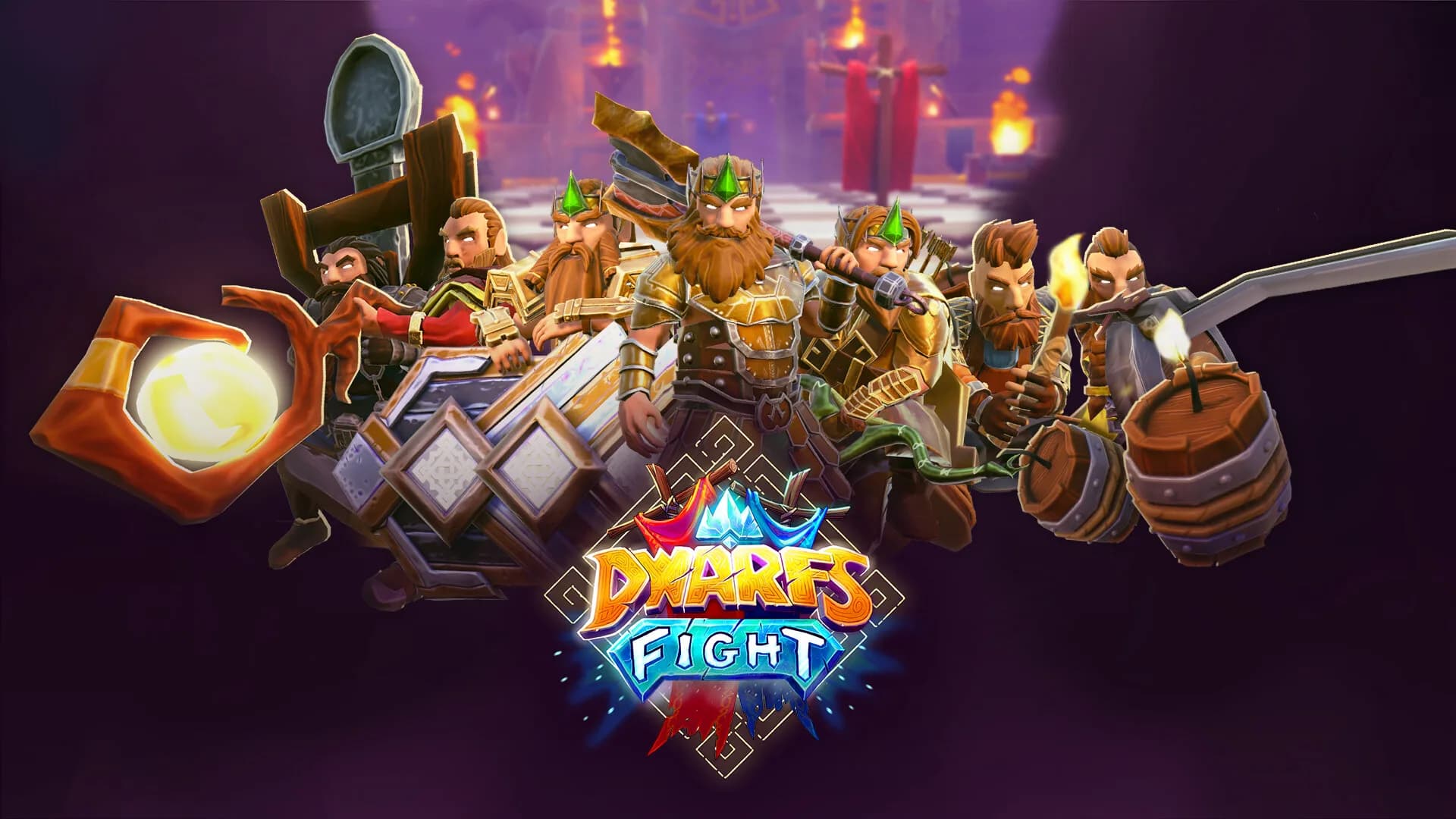 Dwarfs Fight görsel 7