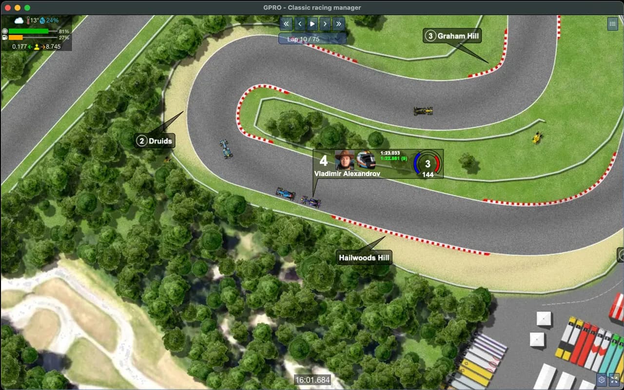 GPRO - Classic racing manager görsel 2