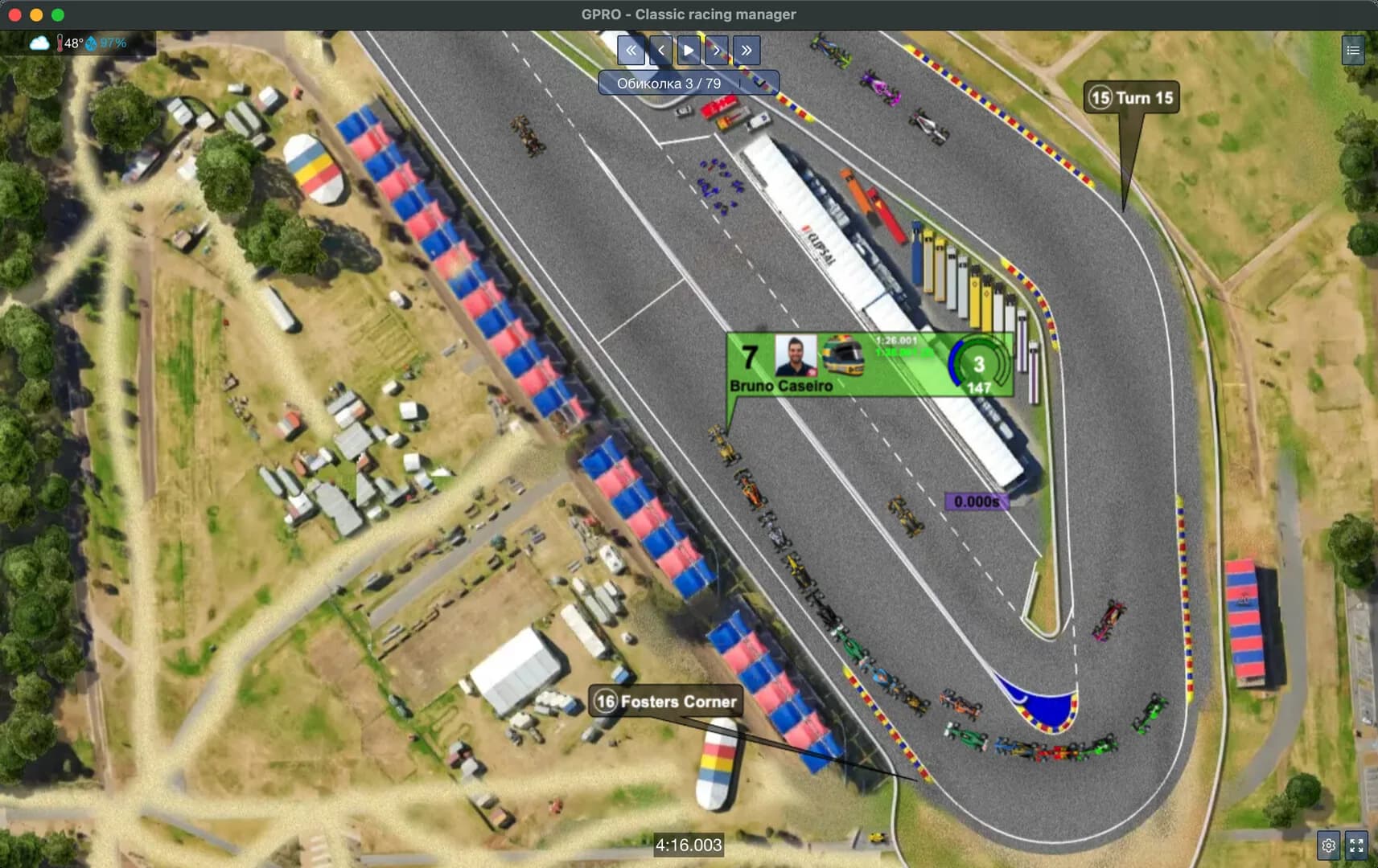 GPRO - Classic racing manager görsel 3