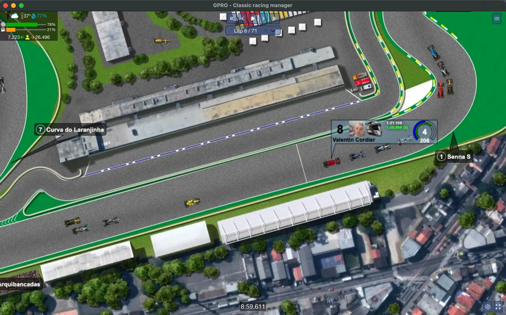 GPRO - Classic racing manager görsel 4