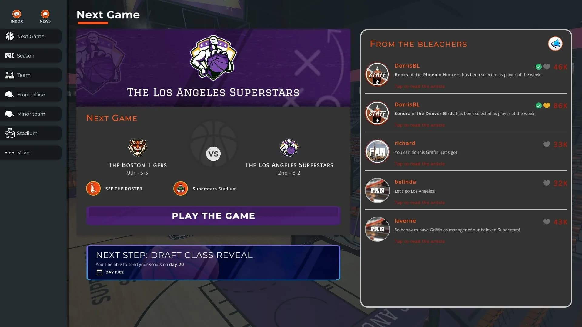 Astonishing Basketball Manager görsel 3