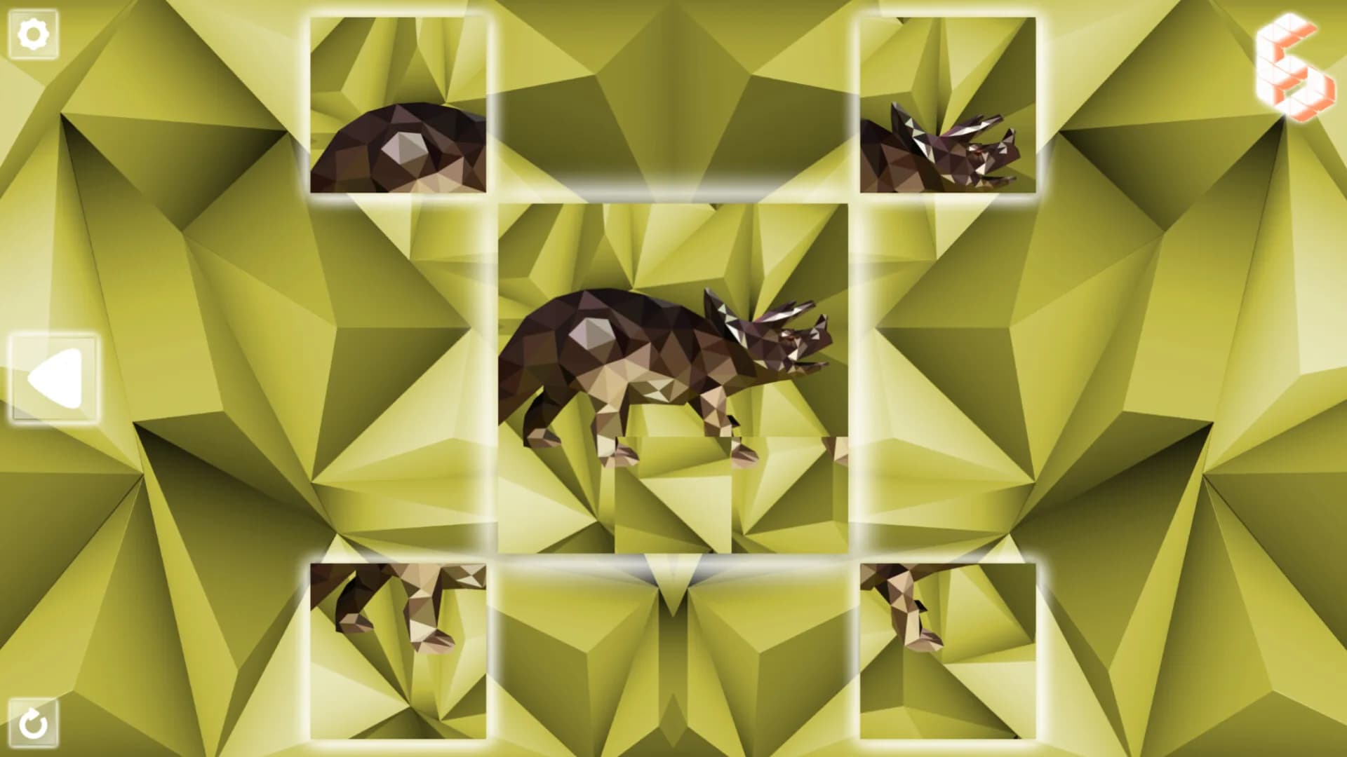 Poly Puzzle: Dinosaurs görsel 2