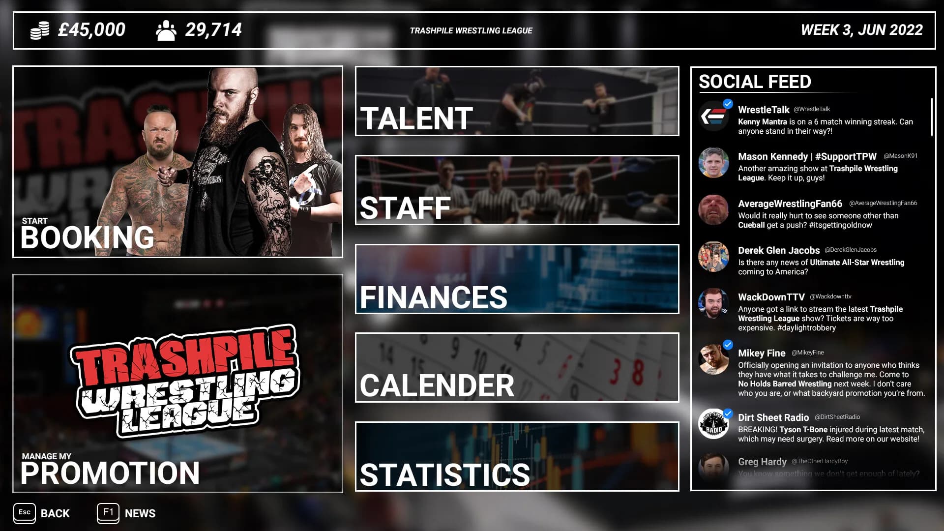 Main Event: Wrestling Manager görsel 3