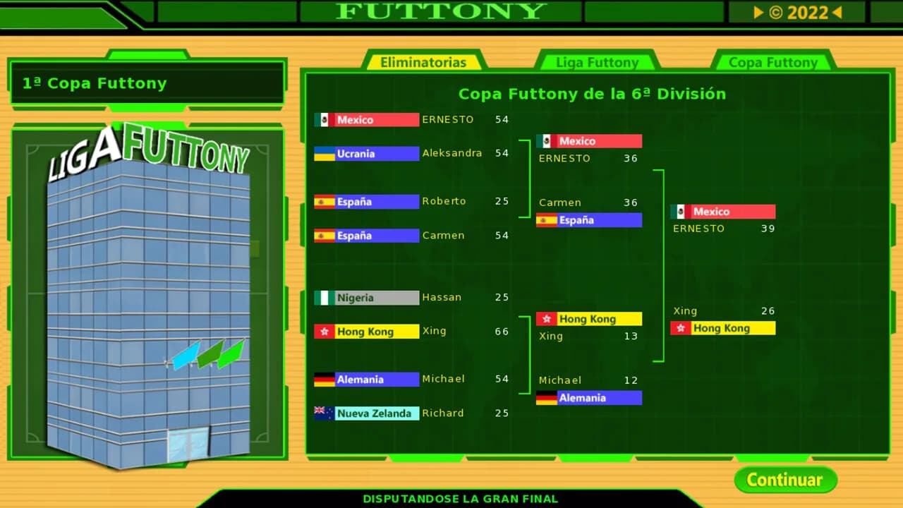Futtony y el Copón Mundial görsel 3