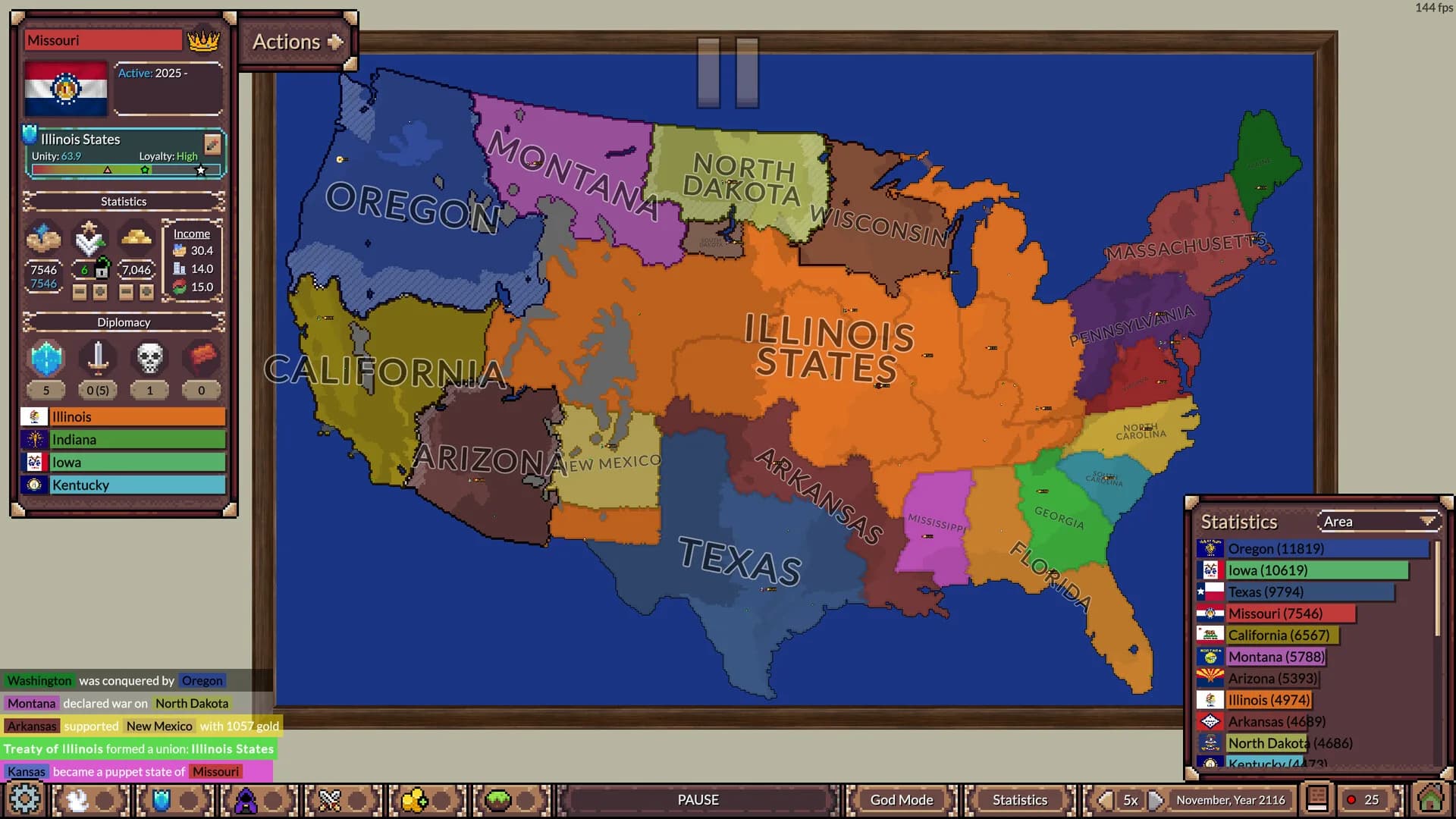 Ages of Conflict: World War Simulator görsel 3