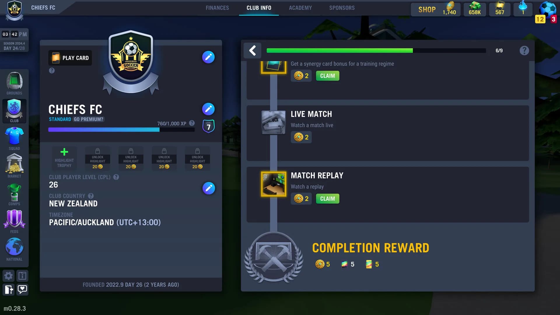 Blackout Football Manager görsel 6