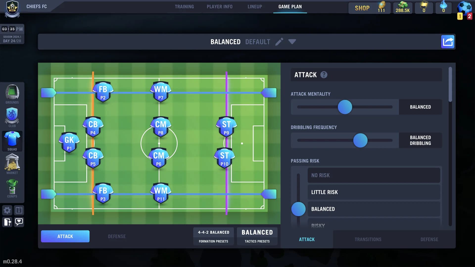 Blackout Football Manager görsel 7