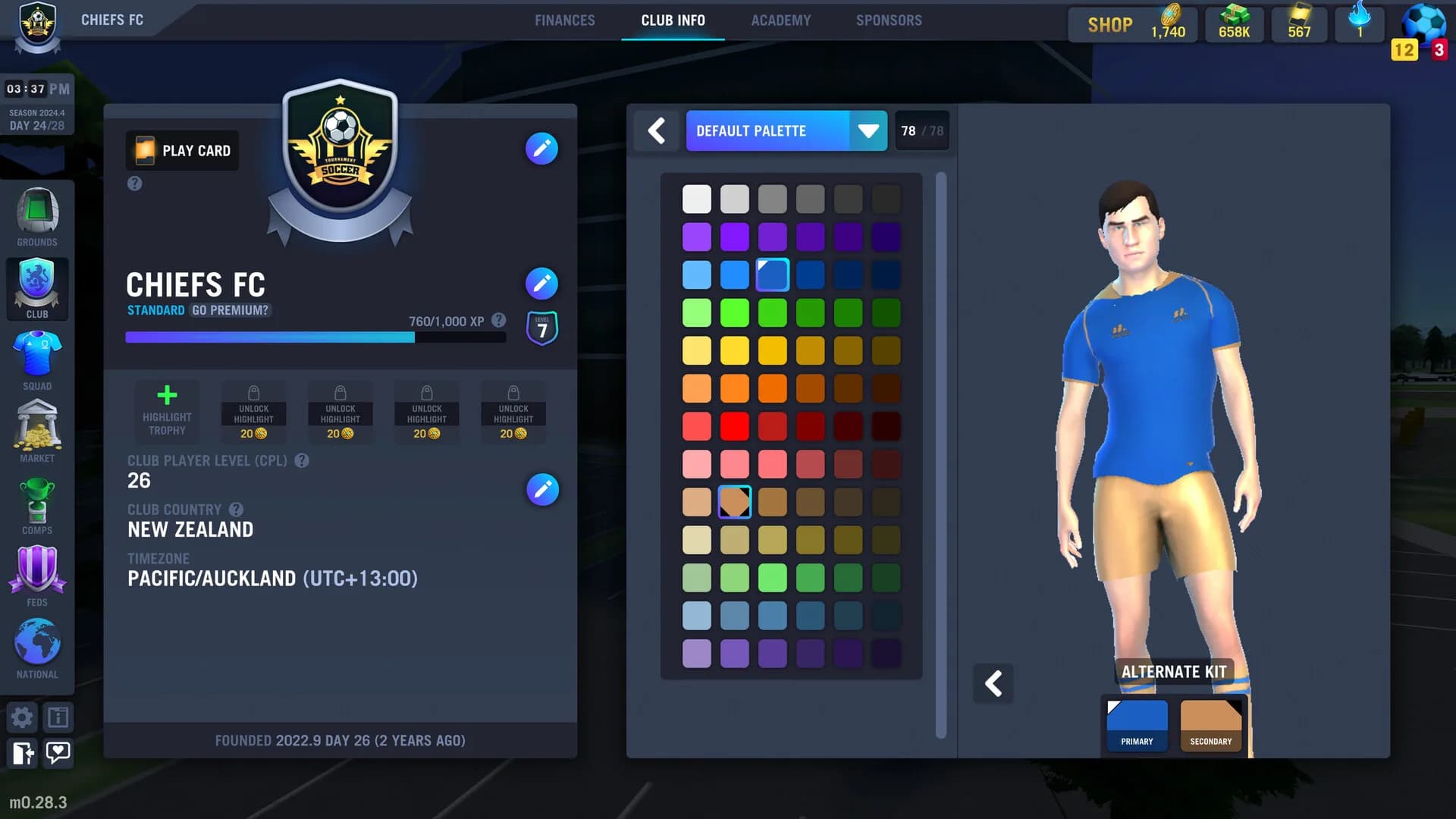 Blackout Football Manager görsel 9