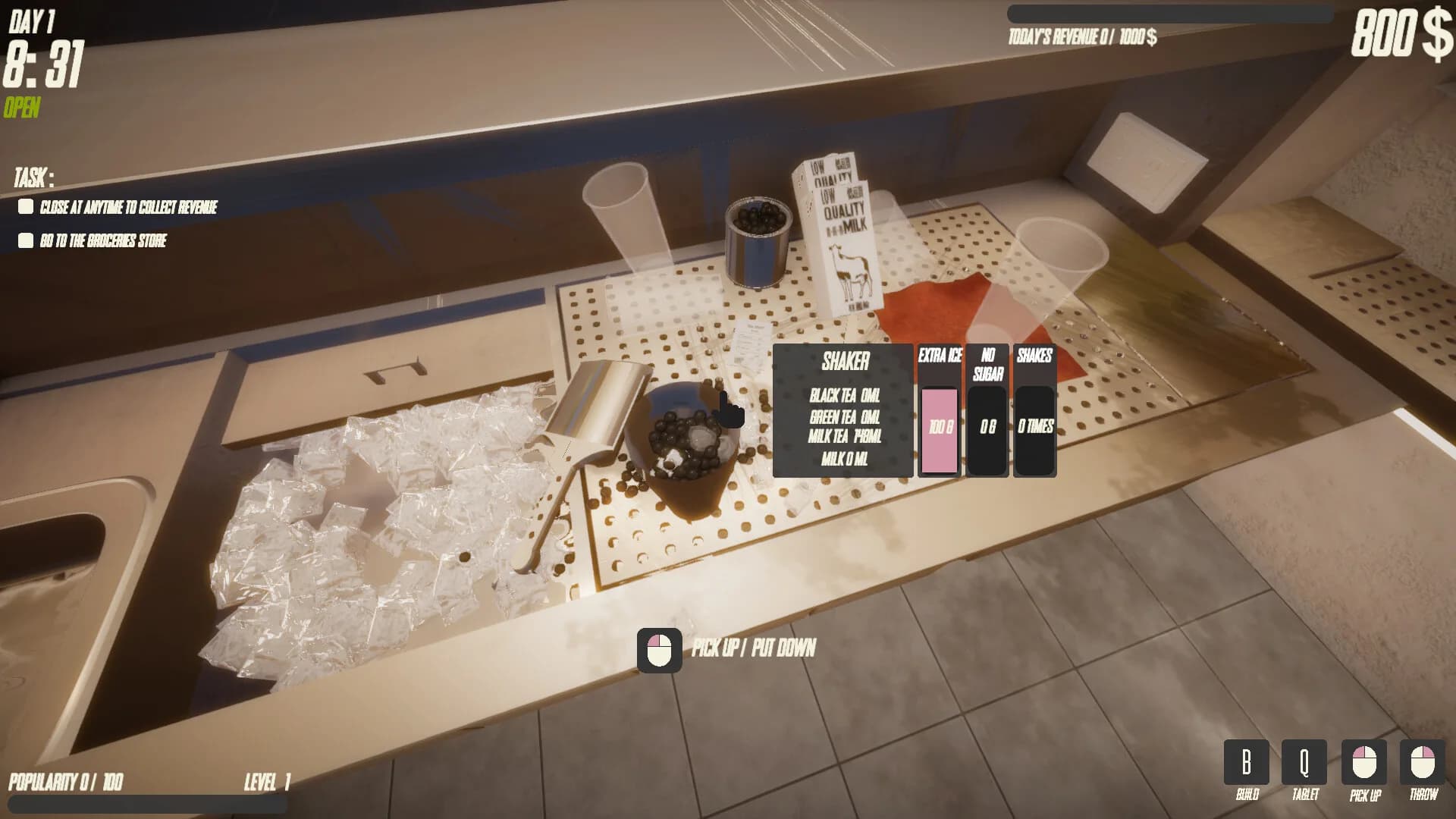 Boba Tea Shop Simulator görsel 2