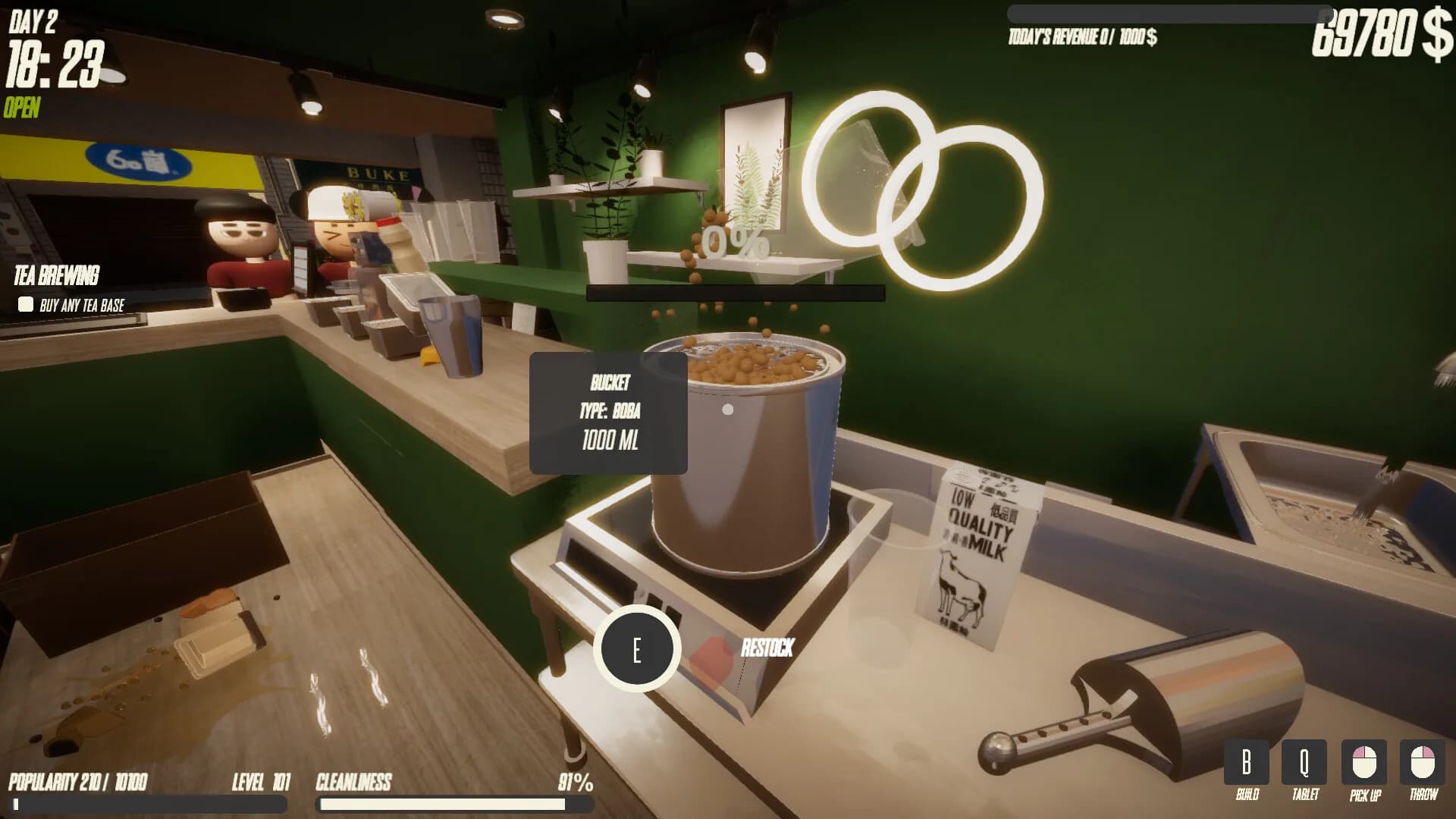 Boba Tea Shop Simulator görsel 7