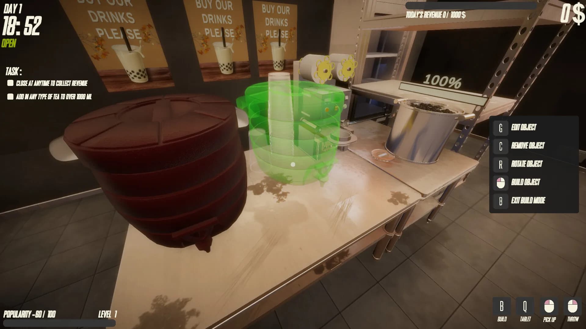 Boba Tea Shop Simulator görsel 8