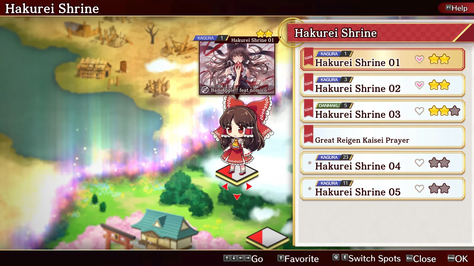 Touhou Danmaku Kagura Phantasia Lost görsel 4