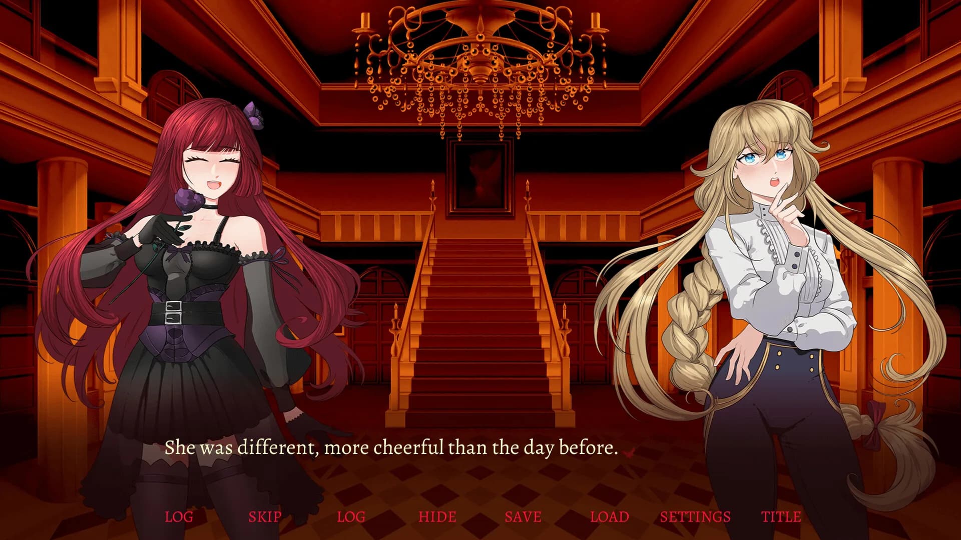 Crimson Song - Yuri Visual Novel görsel 6