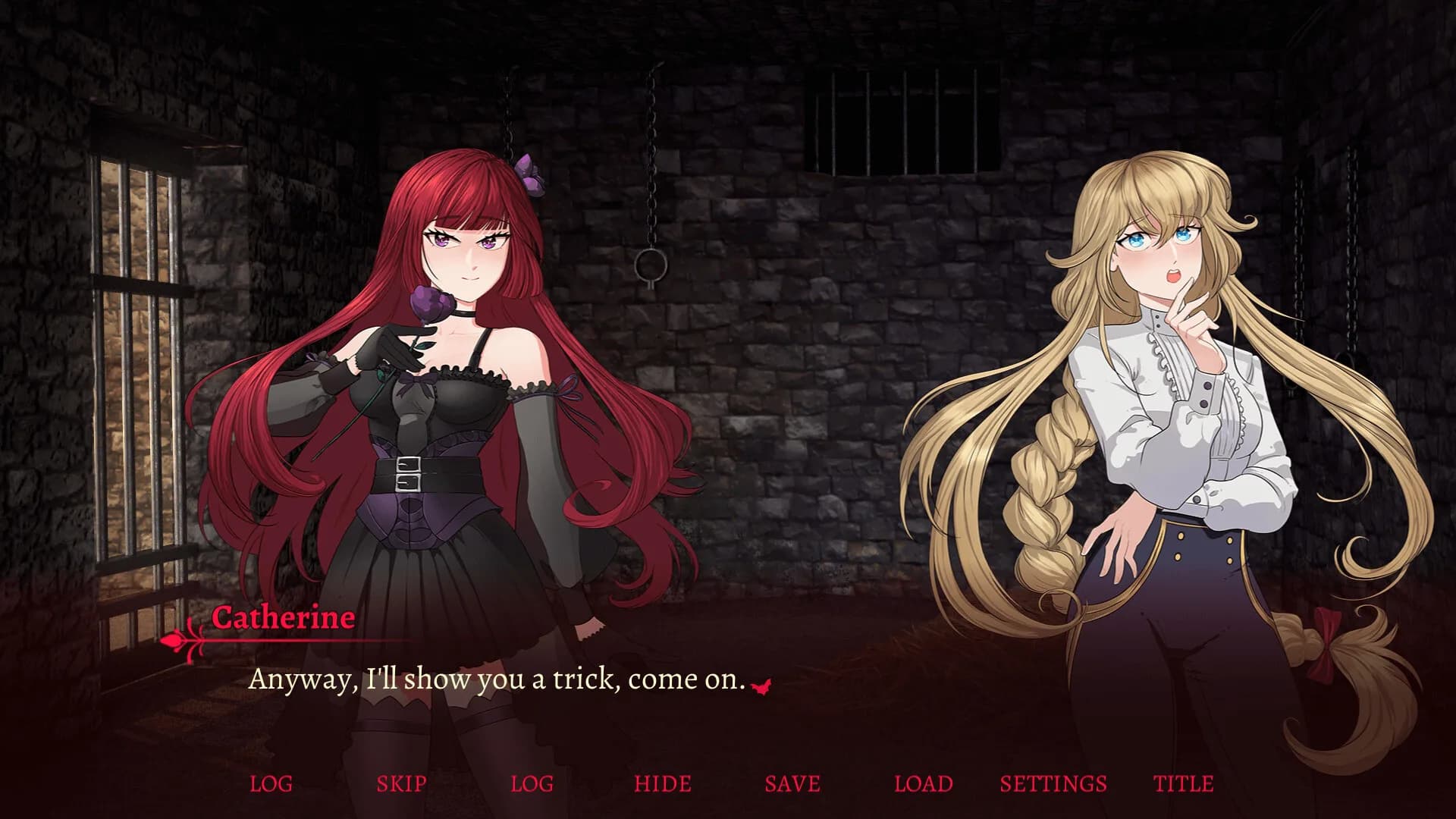 Crimson Song - Yuri Visual Novel görsel 7