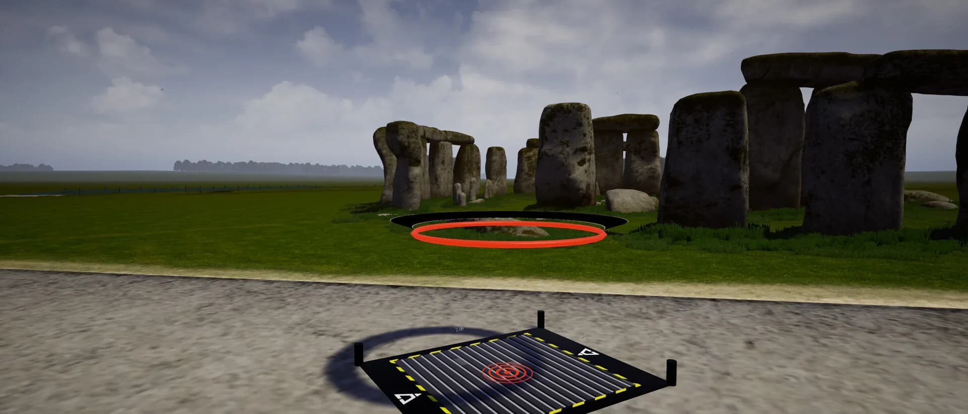 Infinadeck Stonehenge görsel 2