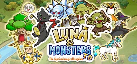 Luna & Monsters Tower Defense -The deprived magical kingdom- görsel 1