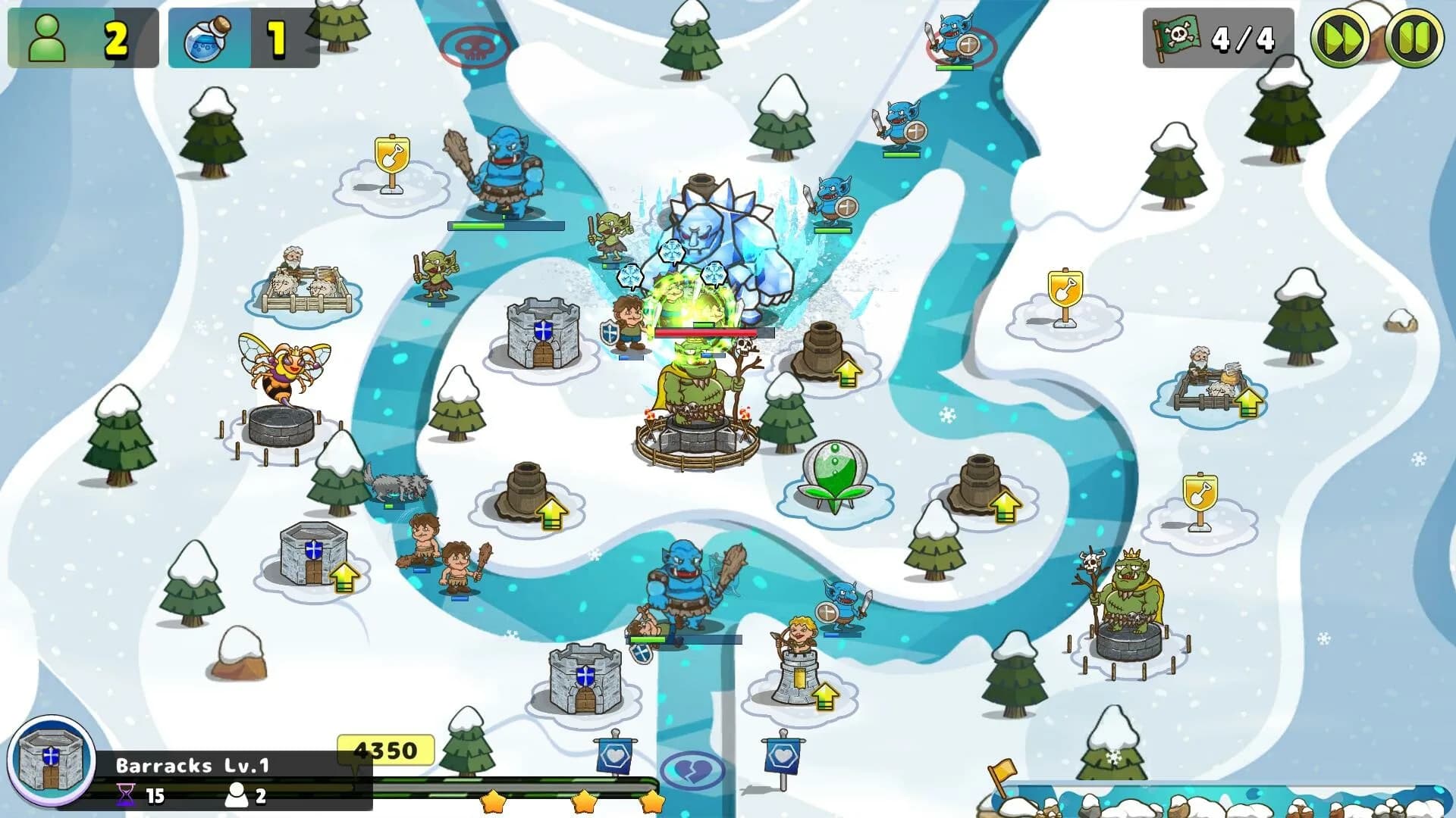 Luna & Monsters Tower Defense -The deprived magical kingdom- görsel 5