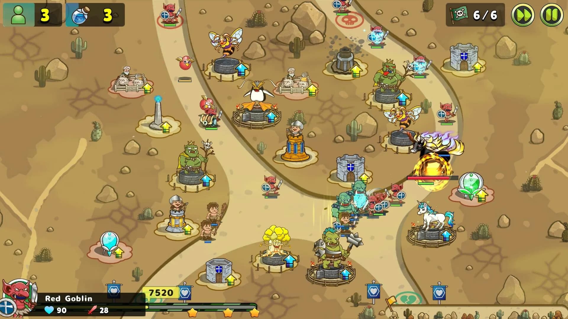 Luna & Monsters Tower Defense -The deprived magical kingdom- görsel 7