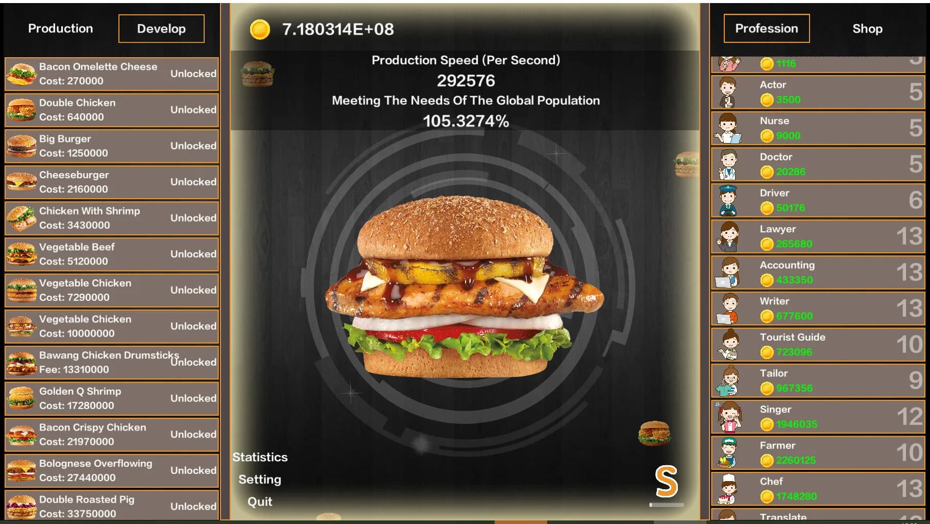 Idle Hamburgers Save the World görsel 4