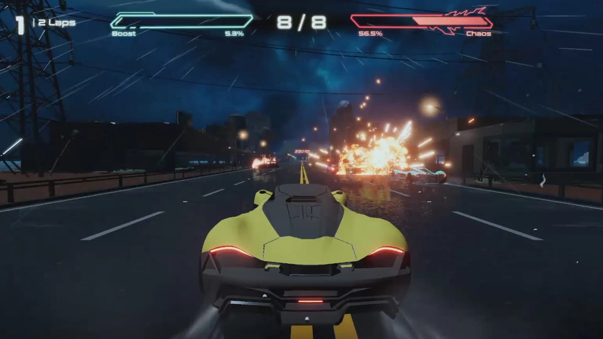 Explosive Track - Crazy Action Arcade Racing görsel 2