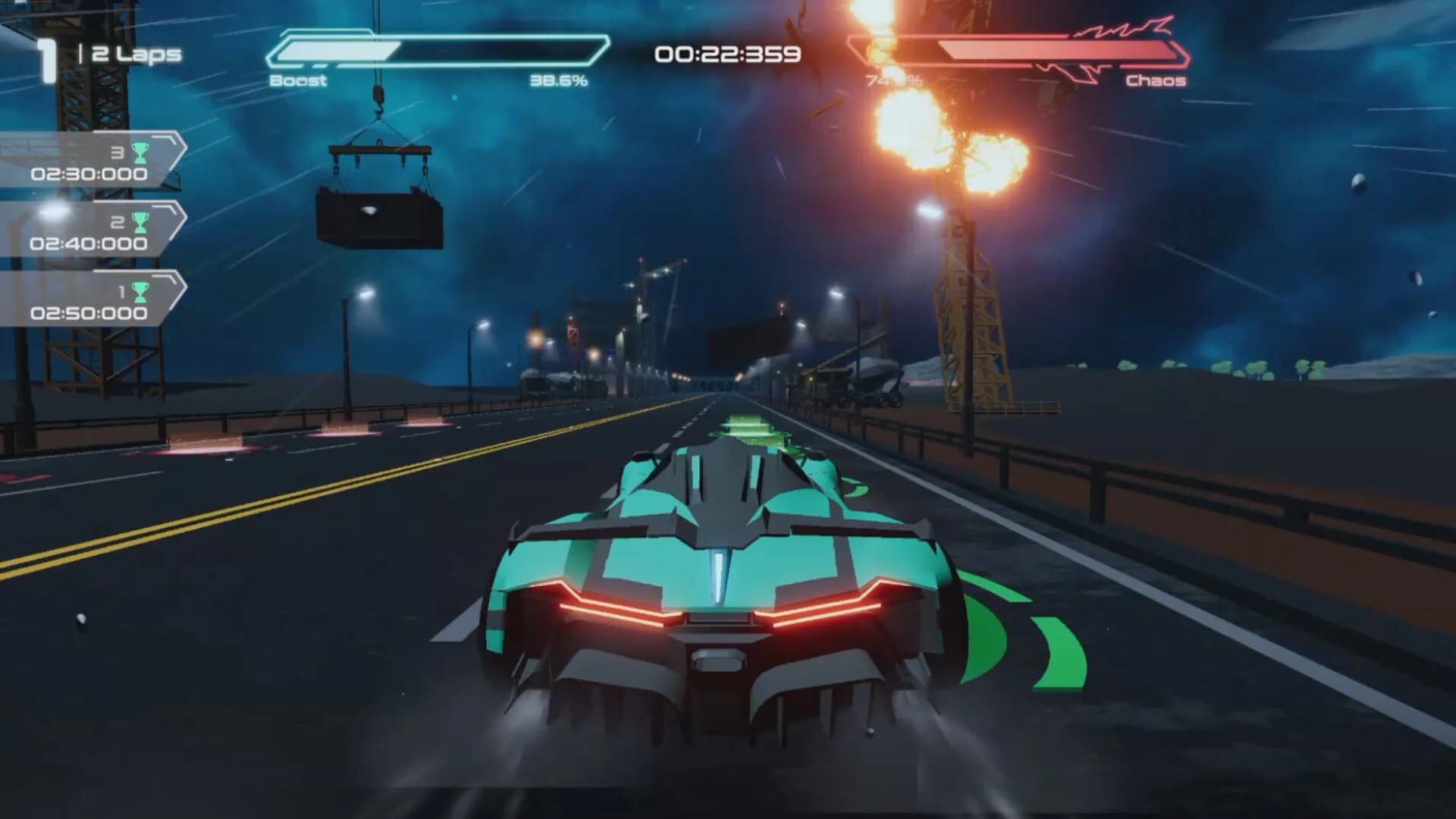 Explosive Track - Crazy Action Arcade Racing görsel 4