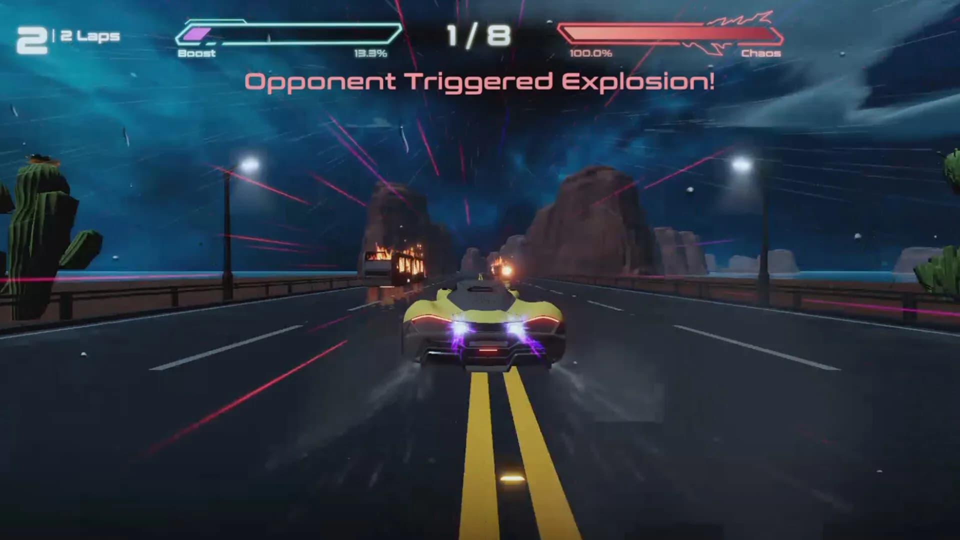 Explosive Track - Crazy Action Arcade Racing görsel 5