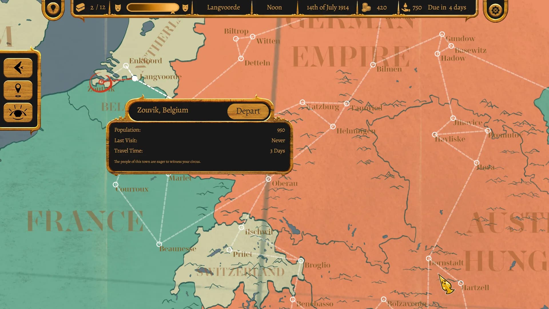 The Great Sassanelli – An Interactive Novel görsel 4