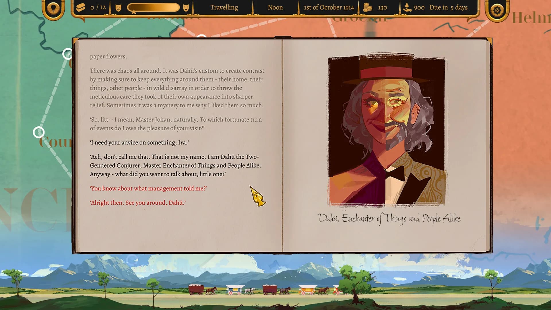 The Great Sassanelli – An Interactive Novel görsel 7