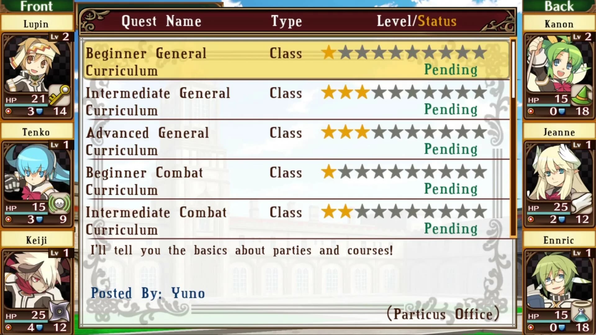 Class of Heroes: Anniversary Edition görsel 8