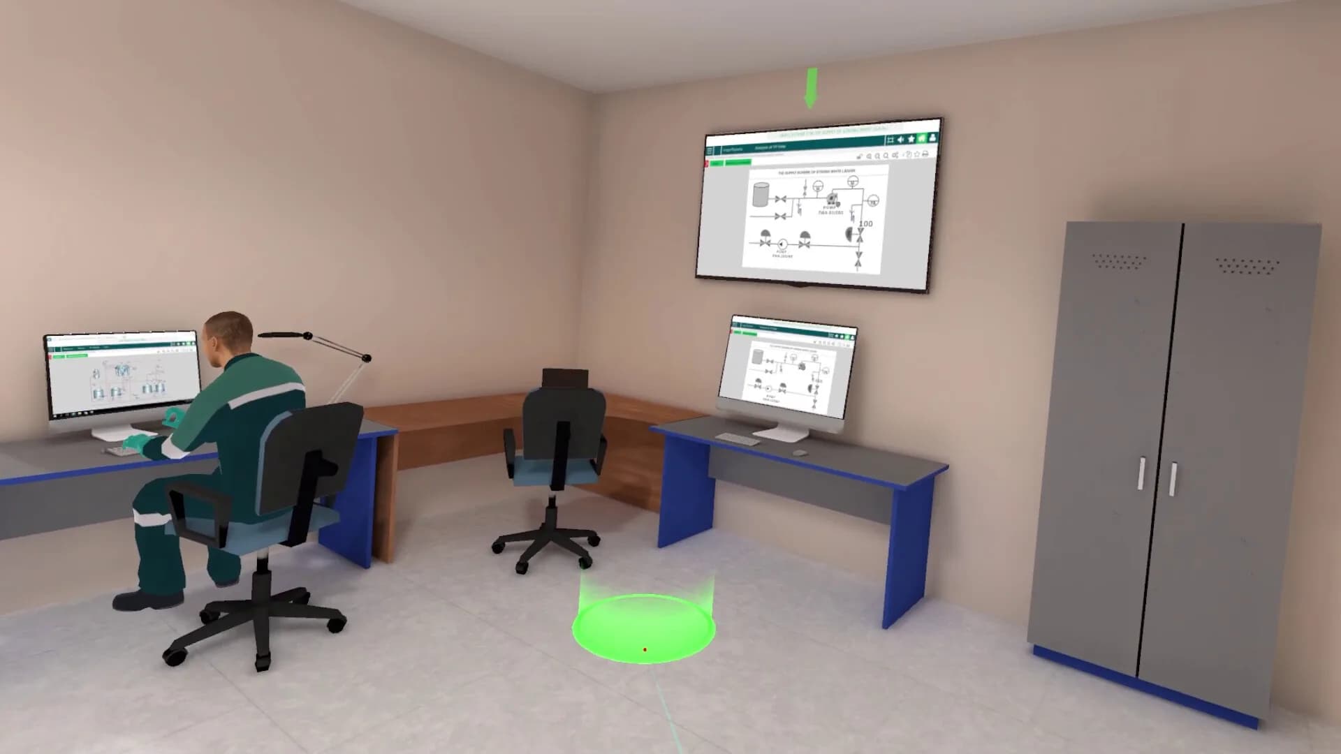 Maintenance Safety (Pipes and Acids) VR Training görsel 6