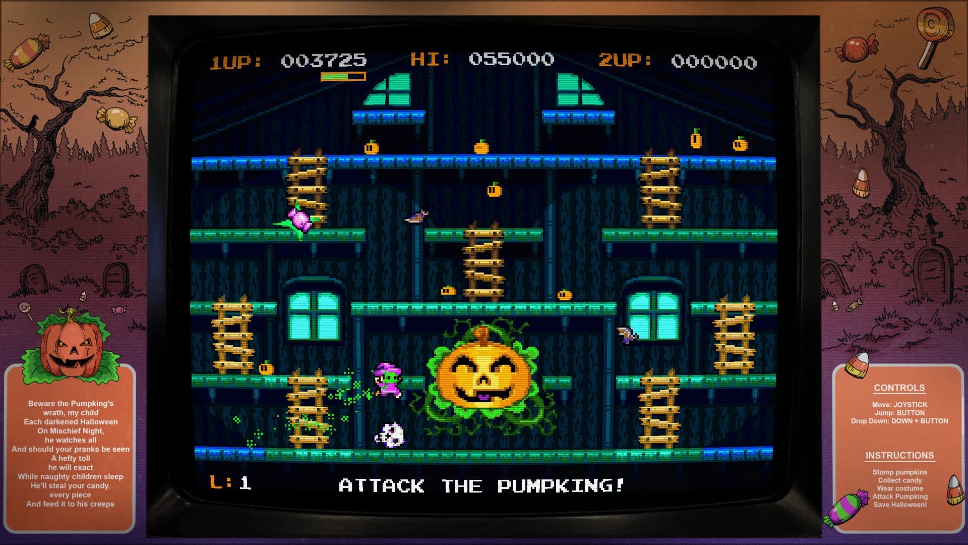 Digital Eclipse Arcade: Candy Creeps görsel 3