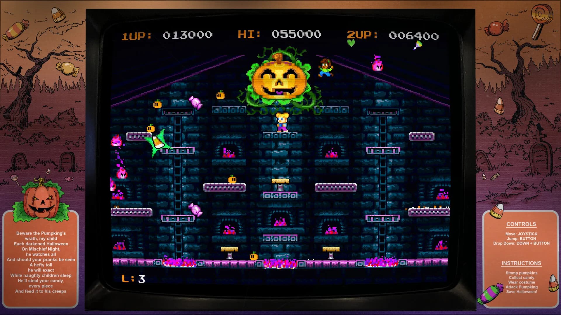 Digital Eclipse Arcade: Candy Creeps görsel 6