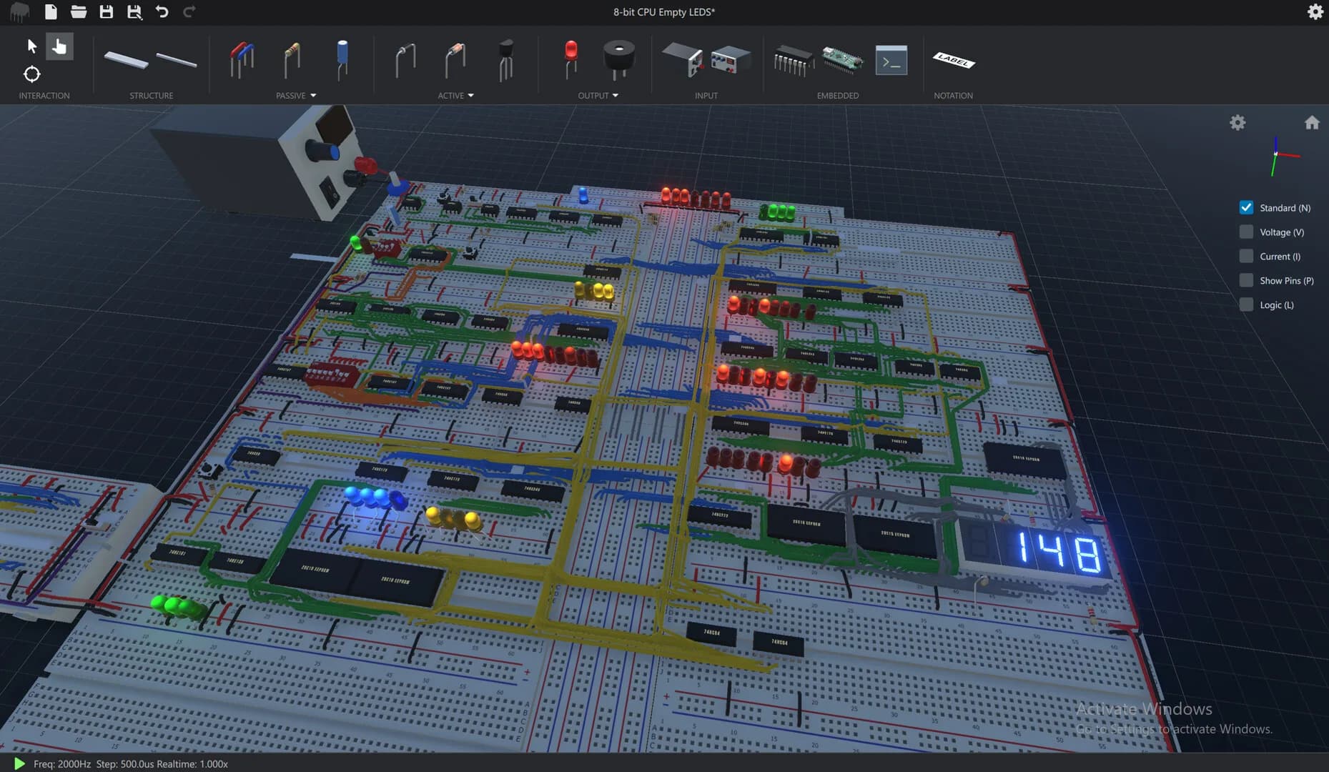 CRUMB Circuit Simulator görsel 4