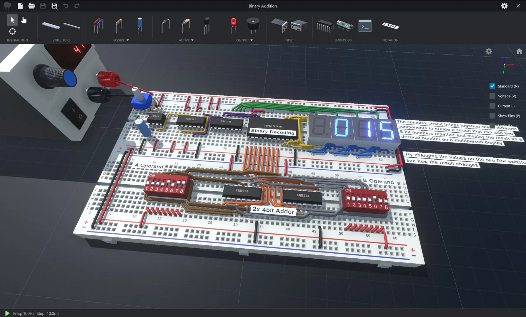 CRUMB Circuit Simulator görsel 6