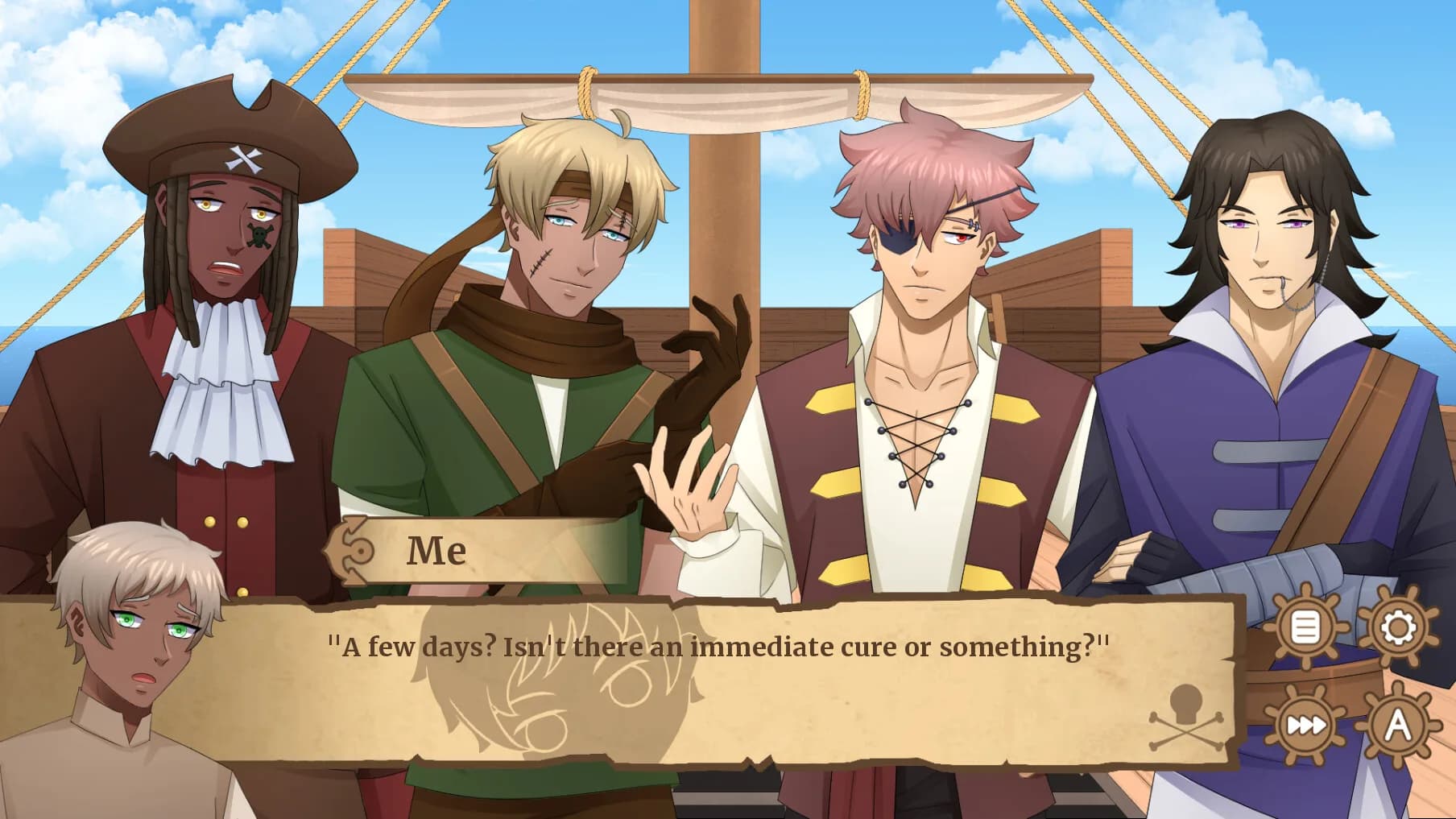 Rapscallions On Deck - Friendship Otome görsel 4