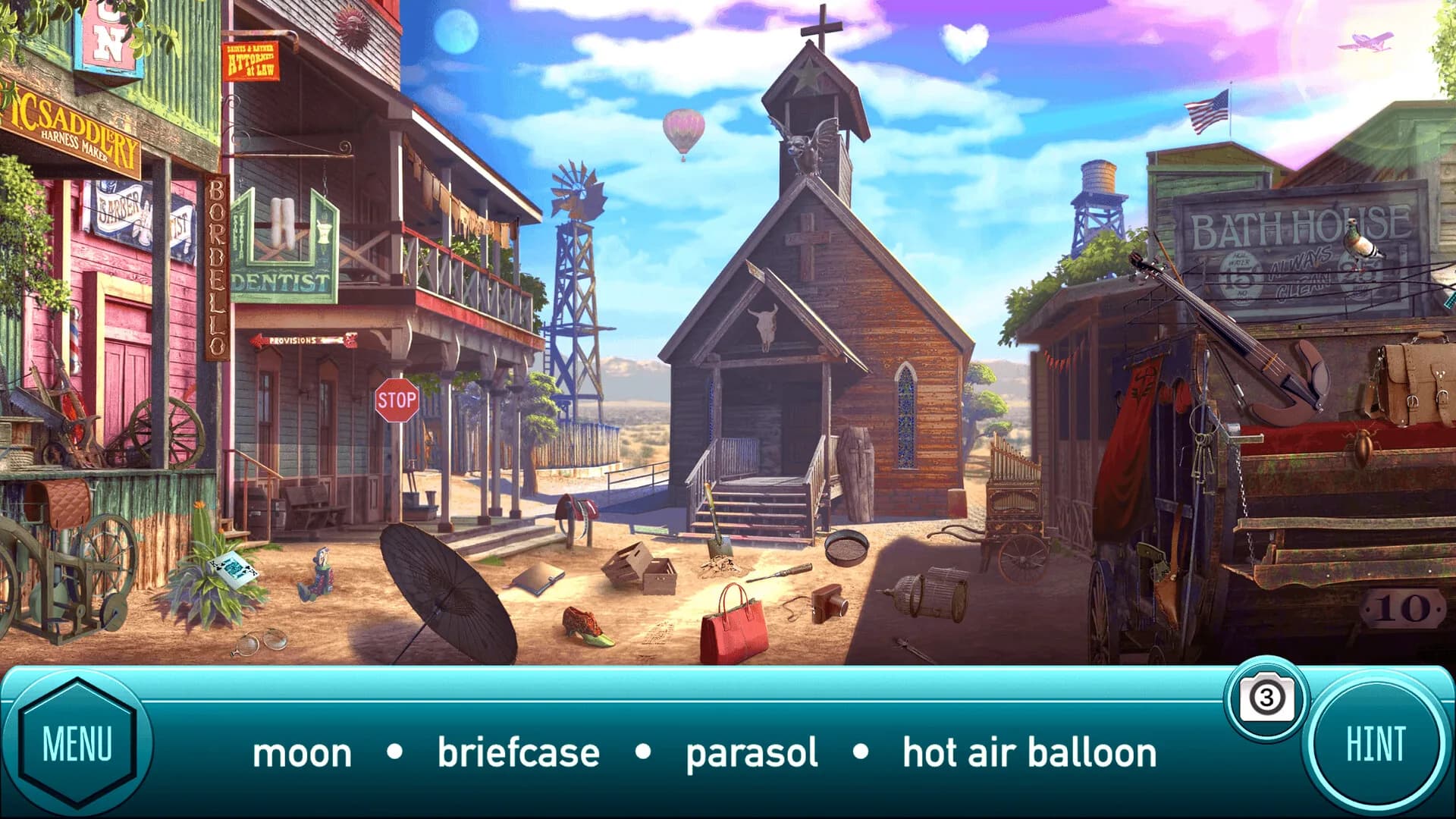 Cyber West: Hidden Object Games - Western görsel 2