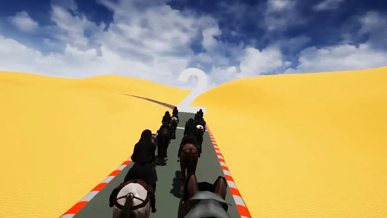 VR Hourse Racing Sweetie görsel 2