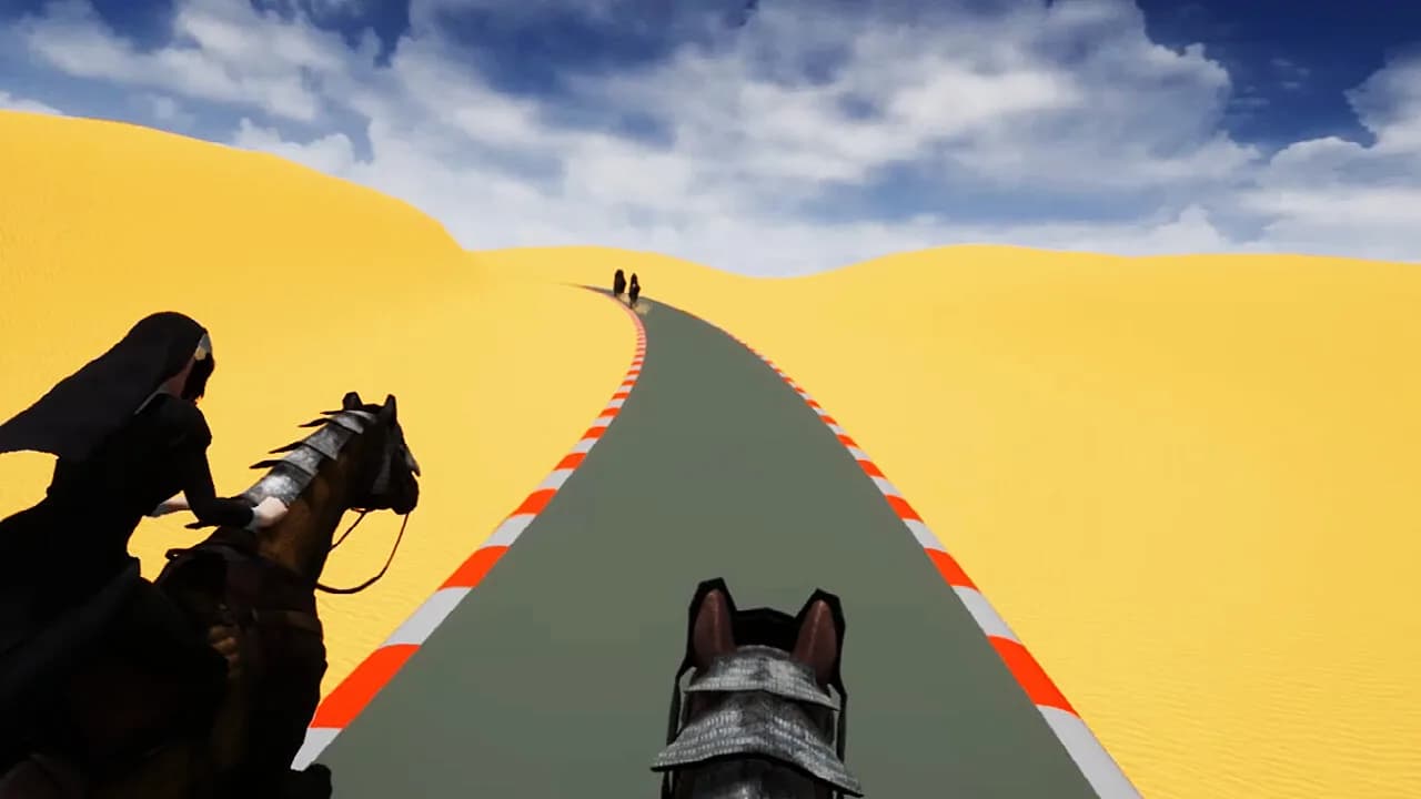 VR Hourse Racing Sweetie görsel 5