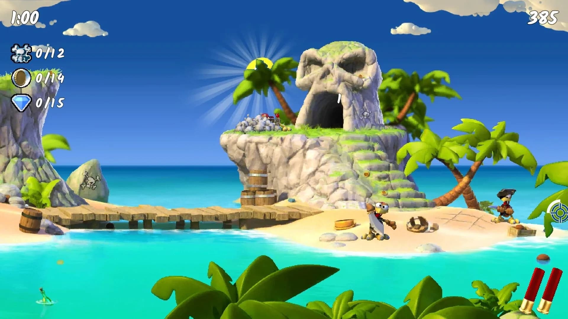 Moorhuhn Piraten - Crazy Chicken Pirates görsel 2