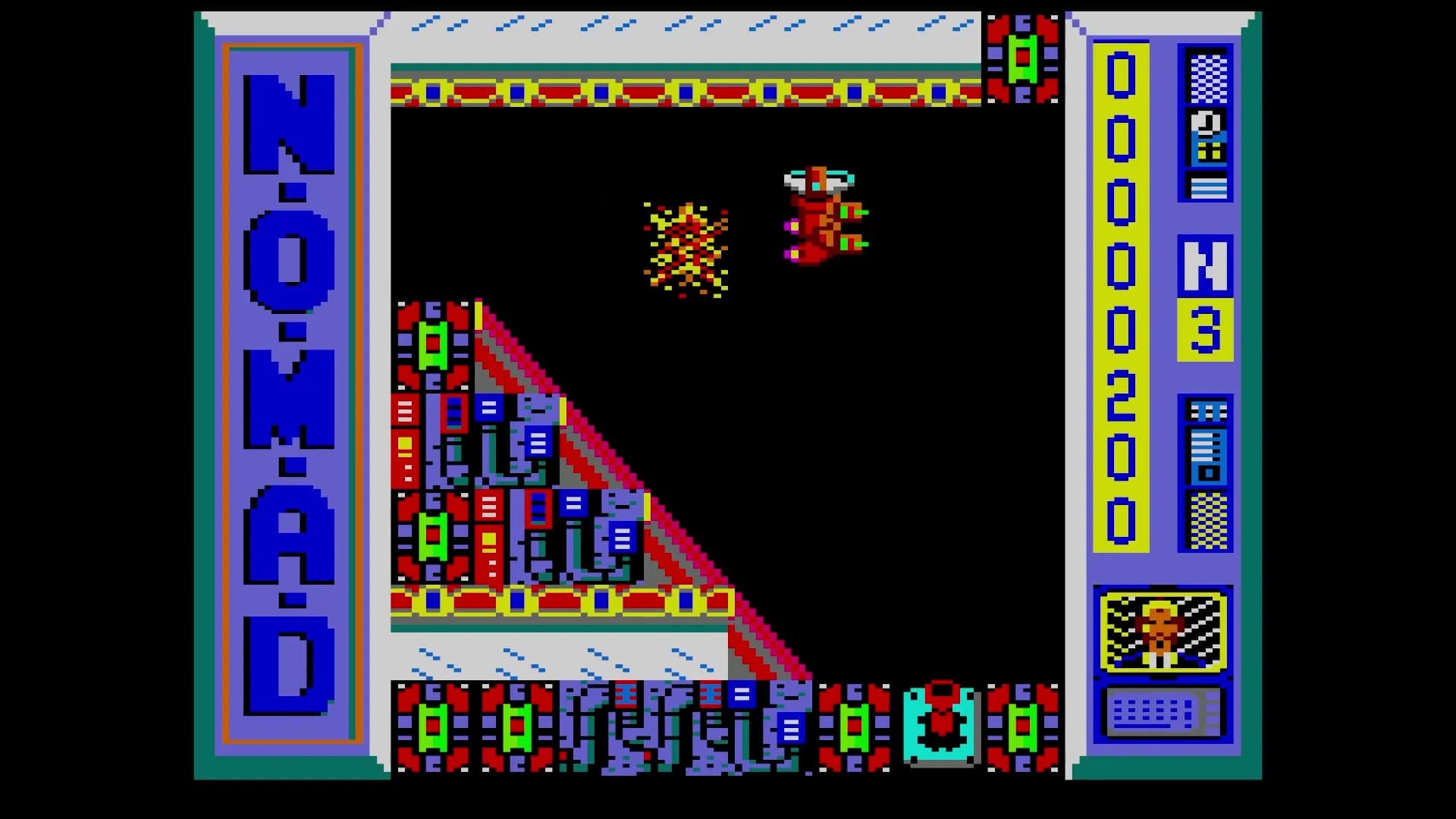 N.O.M.A.D. (CPC/Spectrum) görsel 4