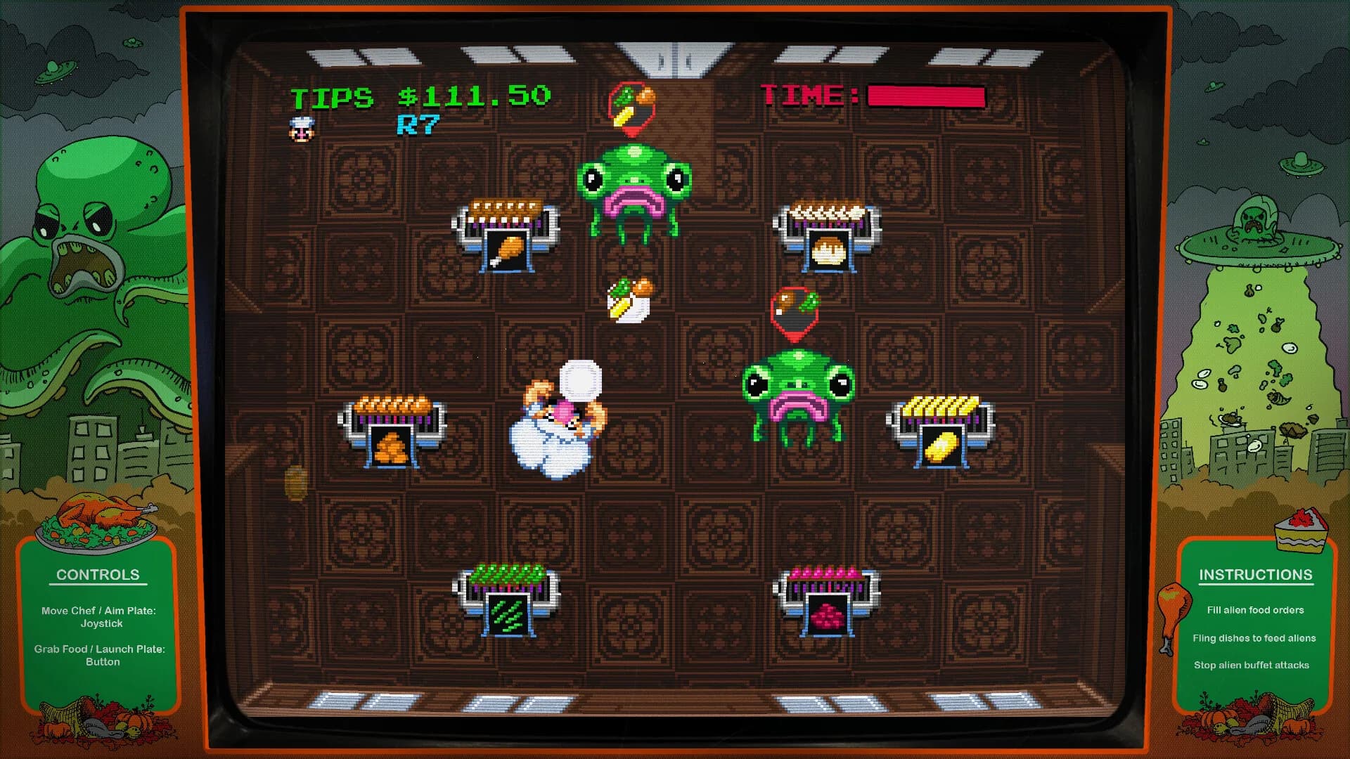 Digital Eclipse Arcade: Invasion of the Buffet Snatchers görsel 2