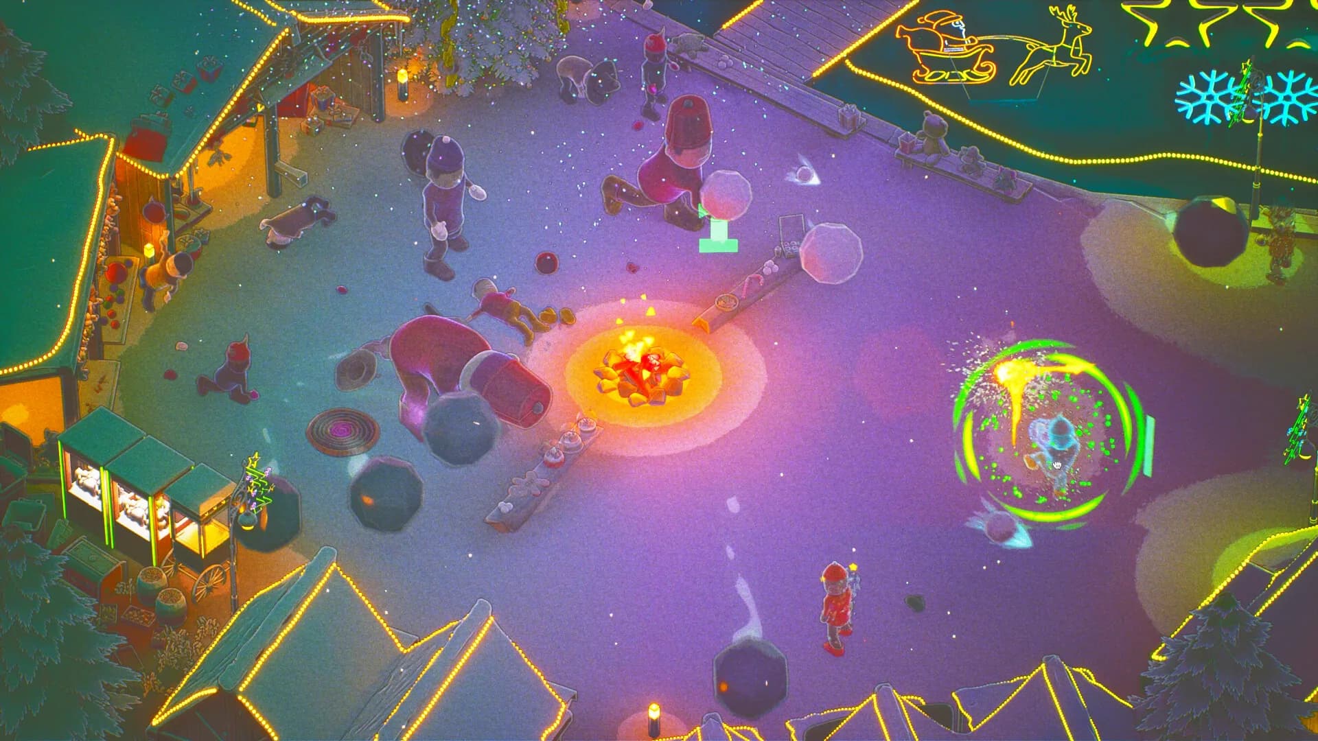 Snowball Fight Game görsel 4