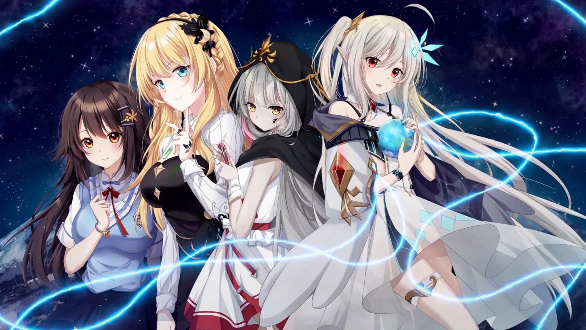 Tenkei * Love -The Last Star of August- 苍蓝恋诗：殆尽的八月之星 视觉小说/GALGAME görsel 12