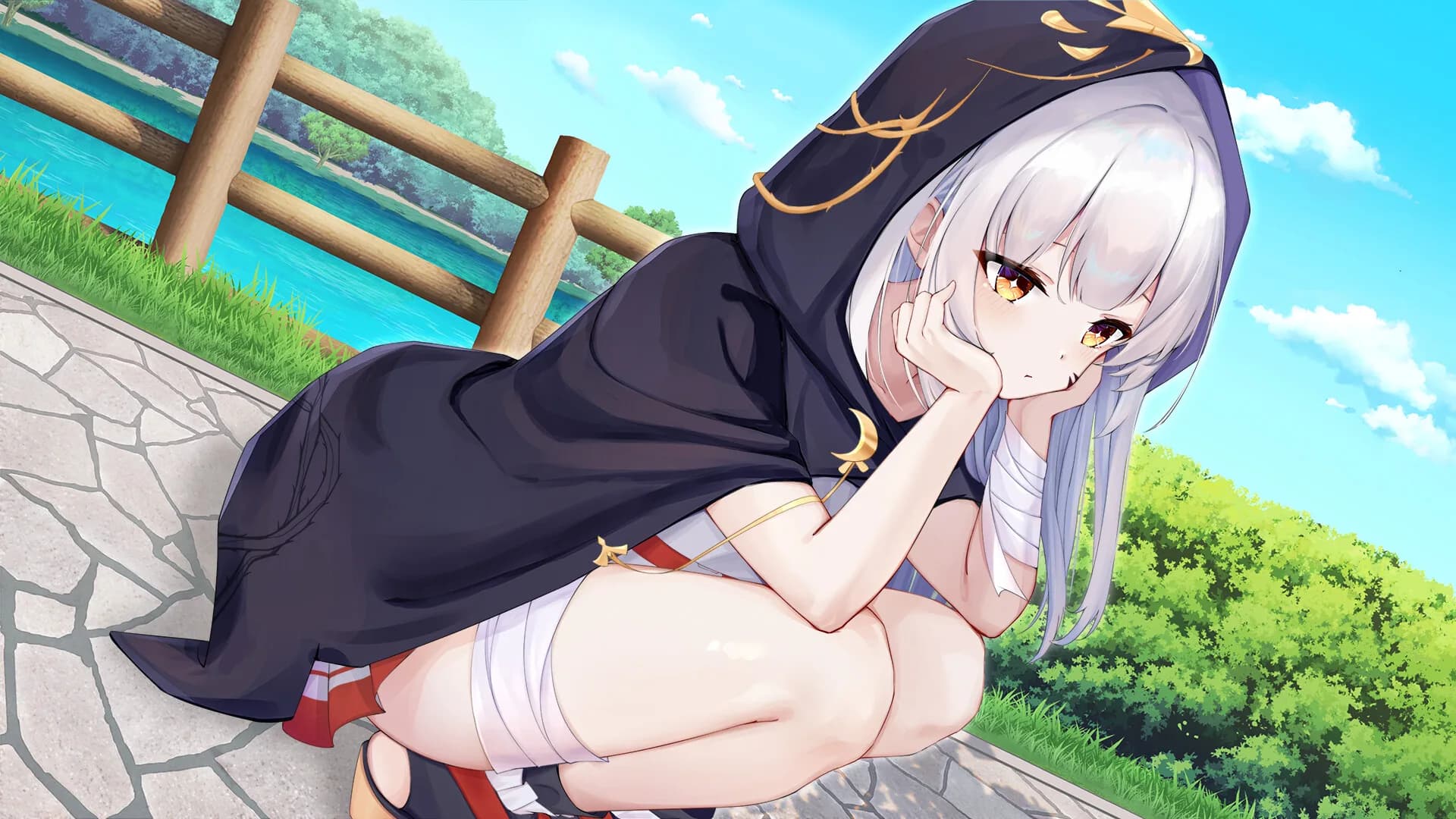 Tenkei * Love -The Last Star of August- 苍蓝恋诗：殆尽的八月之星 视觉小说/GALGAME görsel 6