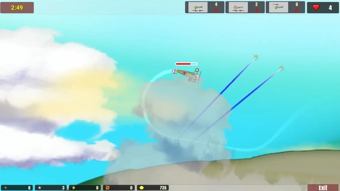 Biplane Baron 2: Flying Ace görsel 7