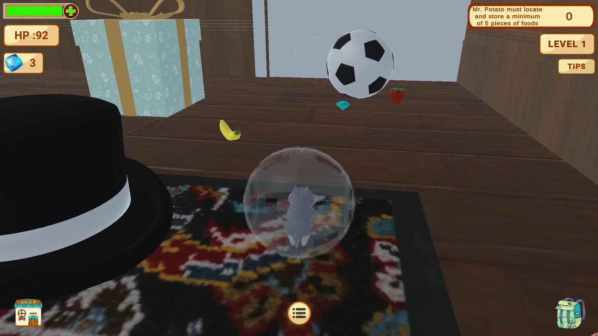 Hamsterball: Potato's Great Escape görsel 3
