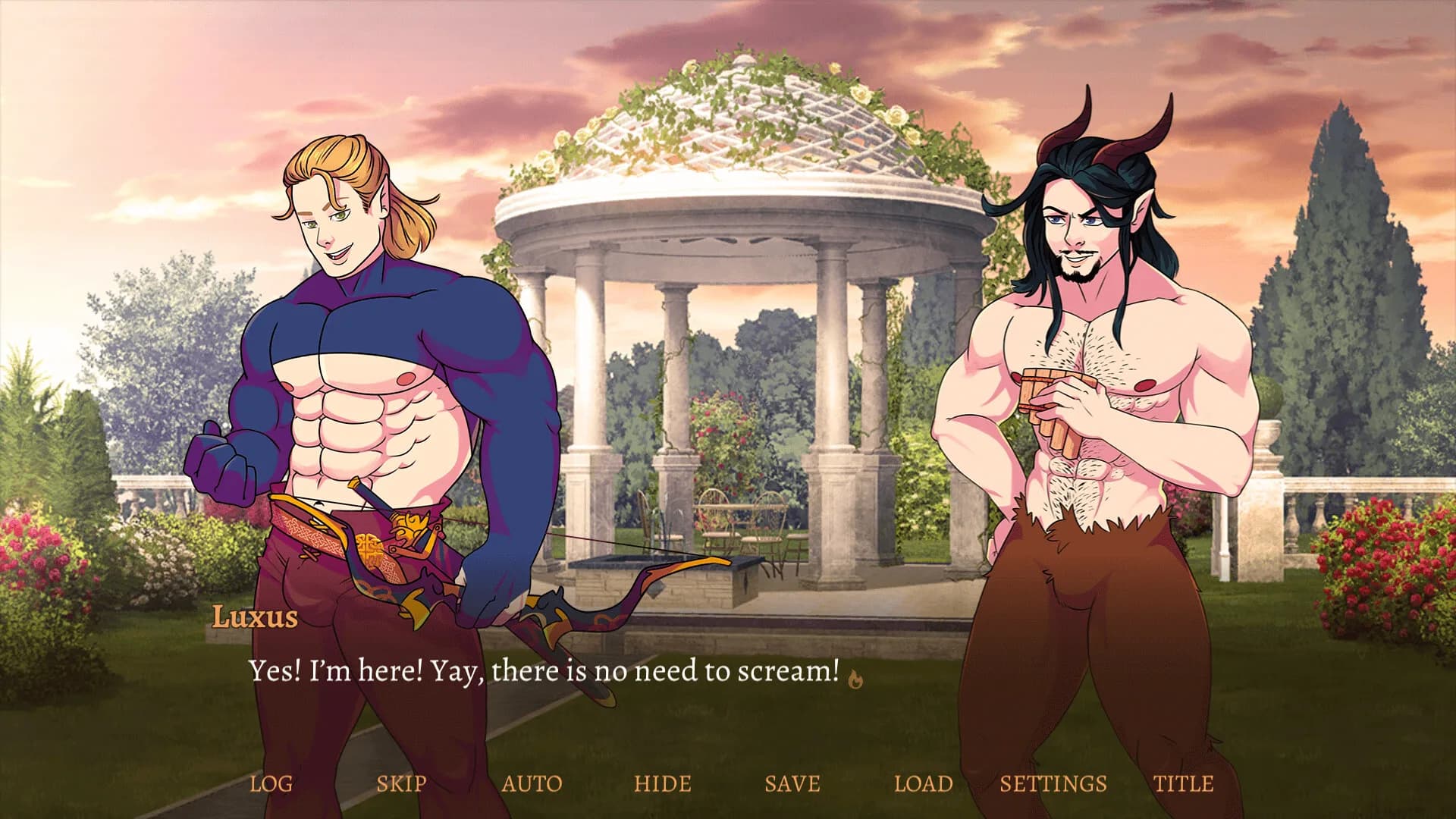 Burning Secrets - A Bara Visual Novel görsel 2